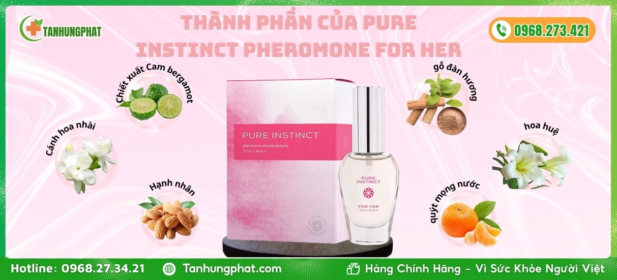 nước hoa Pure Instinct Pheromone for Her