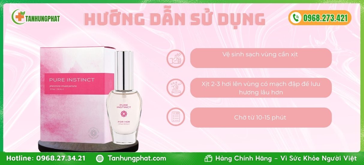 nước hoa Pure Instinct Pheromone for Her