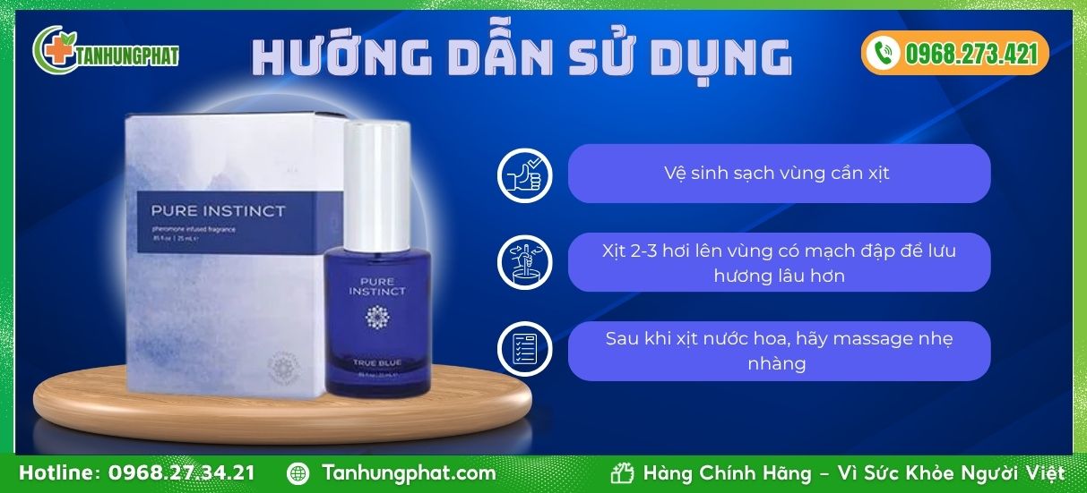Nước Hoa Pure Instinct True Blue