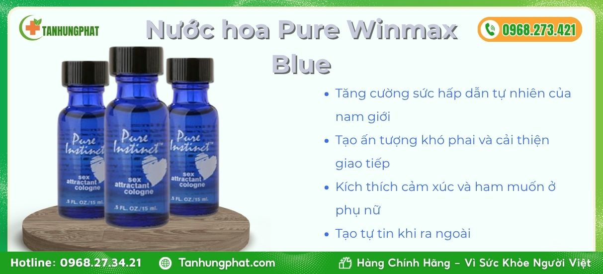 Nước Hoa Pure Winmax Blue