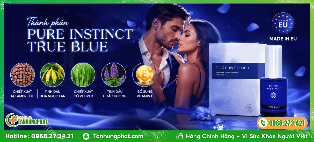 Thành phần của Pure Instinct True Blue