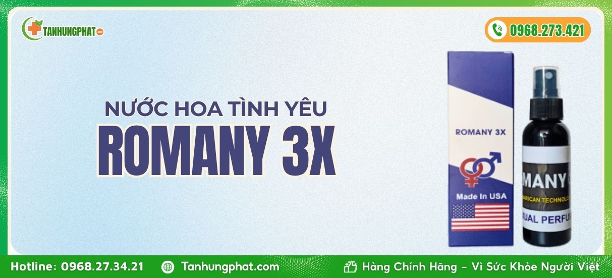 Nước hoa Romany 3x