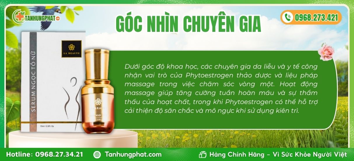 Góc nhìn chuyên gia Serum Ngọc Tố Nữ
