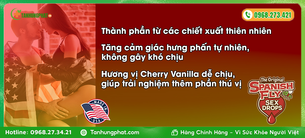 Spanish Fly Sexy Drops Cherry Vanilla có tốt không?