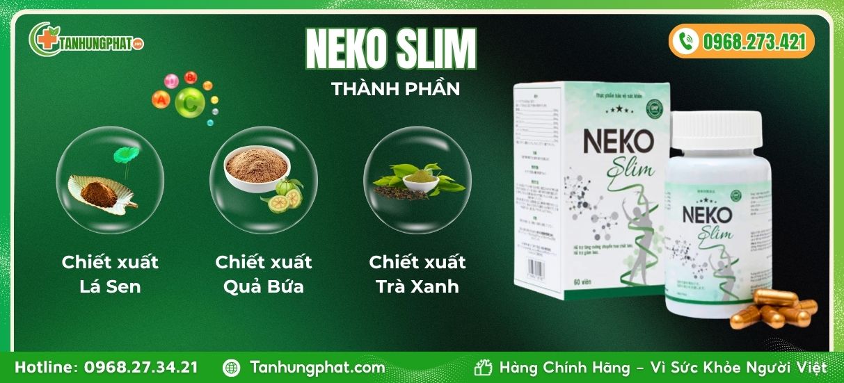 Thành phần Neko Slim