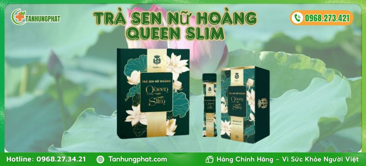 trà sen nữ hoàng queen slim