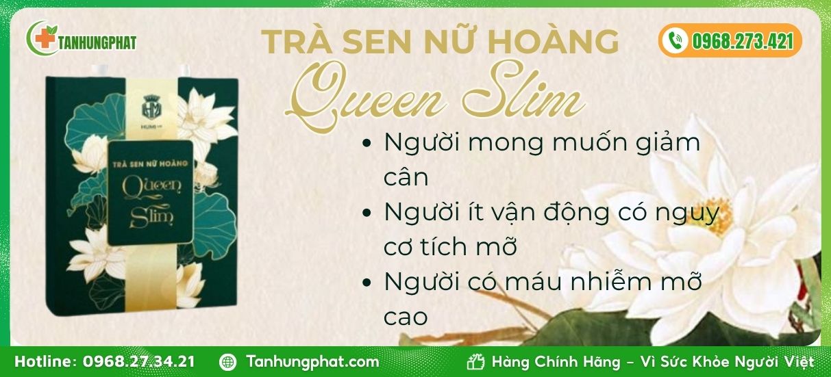trà sen nữ hoàng queen slim