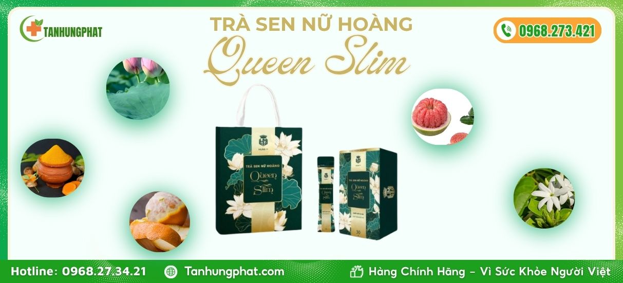 trà sen nữ hoàng queen slim