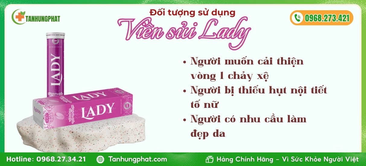 viên sủi Lady
