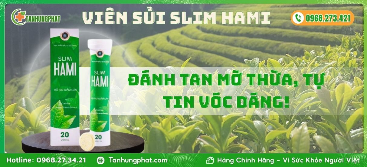 viên sủi slim hami