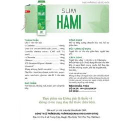 viên sủi slim hami