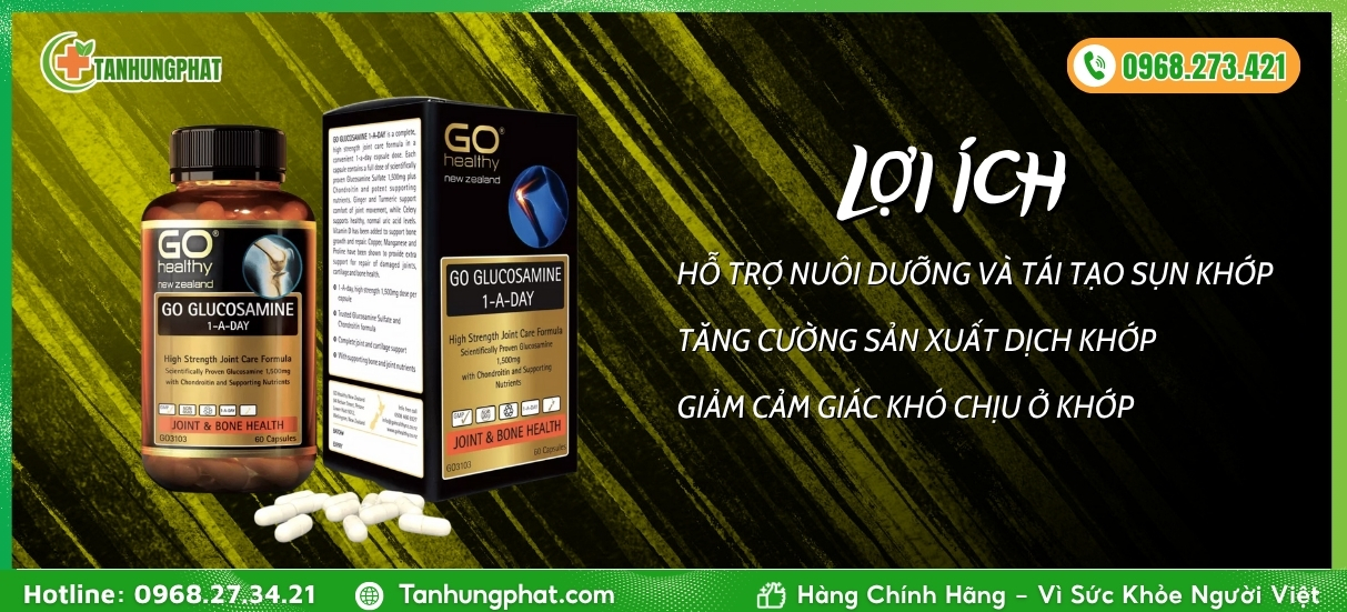 GO Glucosamine 1-A-Day 1500mg