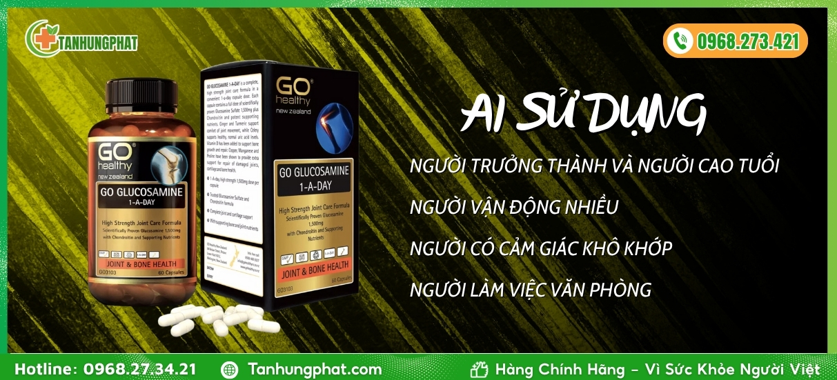 GO Glucosamine 1-A-Day 1500mg