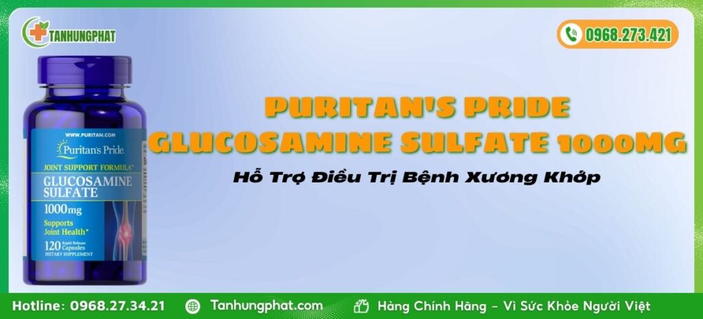 viên uống Puritan's Pride Glucosamine Sulfate 1000mg