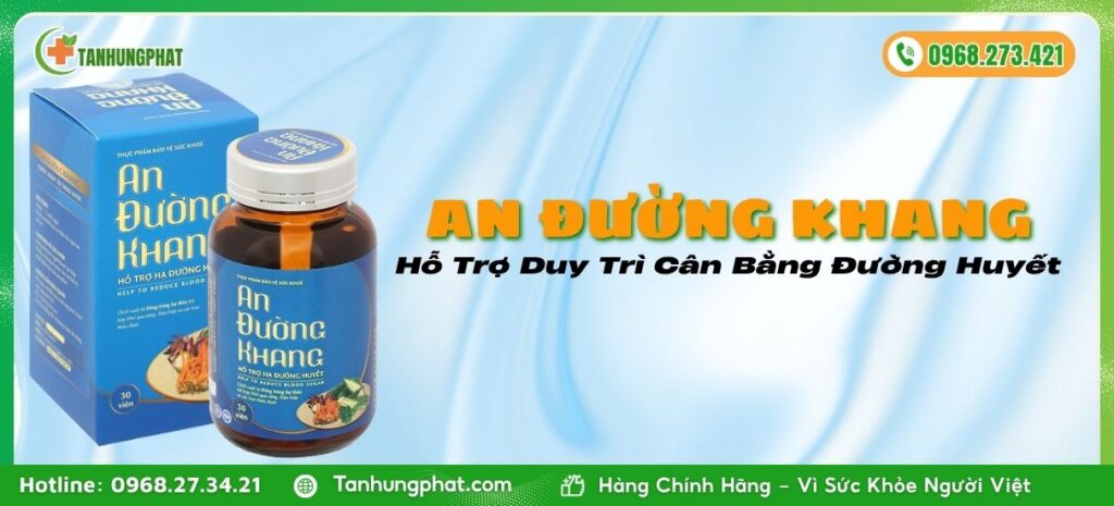 An Đường Khang Viên Uống Hỗ Trợ Giảm Đường Huyết