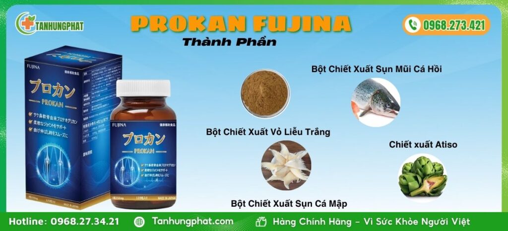 Thành Phần Viên Uống Prokan Fujina