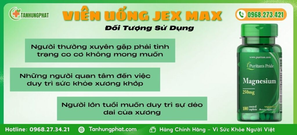 Đối Tượng Sử Dụng Viên Uống Puritan's Pride Magnesium 250mg