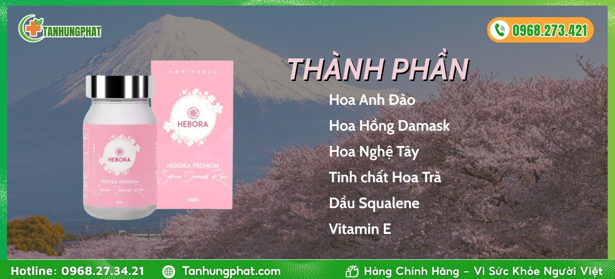 hebora thành phần