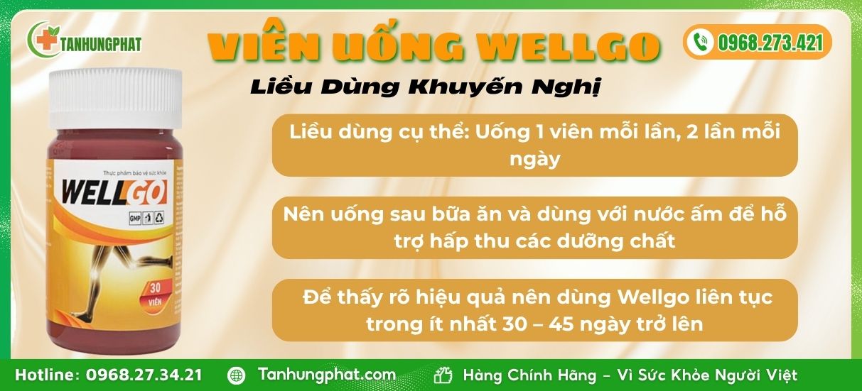 Liều Dùng Viên Uống Wellgo