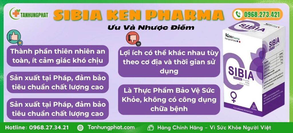 Ưu và Nhược Điểm Sibia Ken Pharma