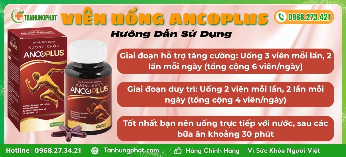 Hướng Dẫn Sử Dụng Viên Uống Ancoplus