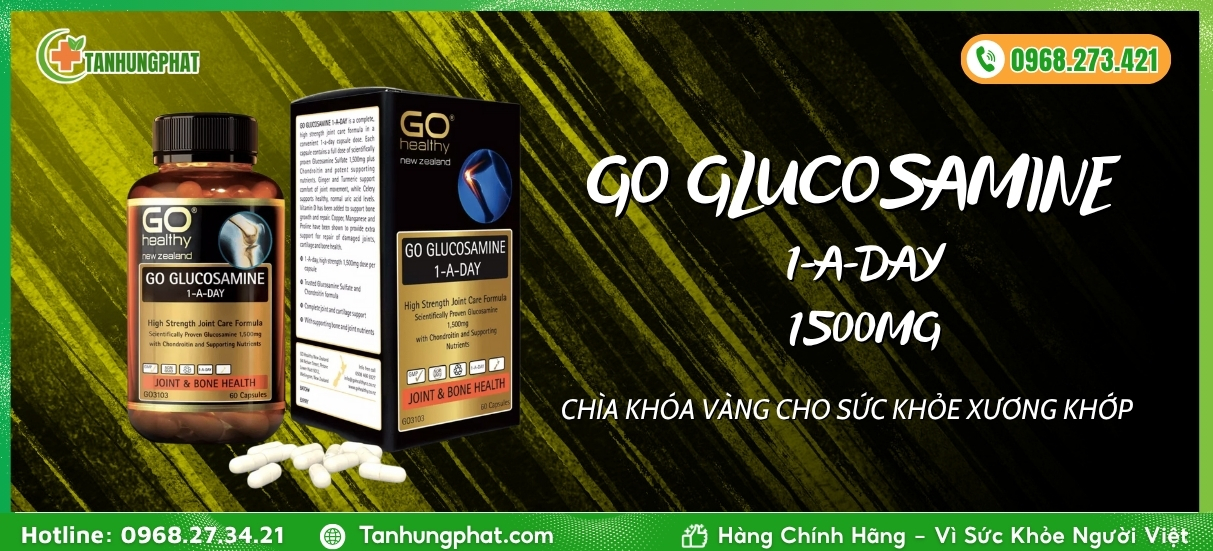 GO Glucosamine 1-A-Day 1500mg