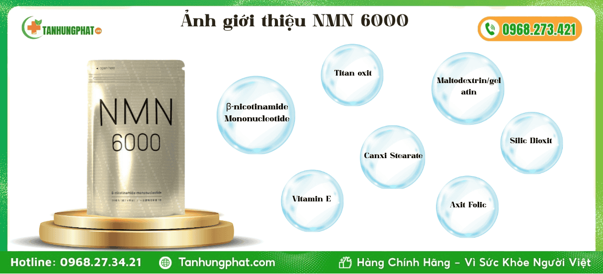 Ảnh giới thiệu NMN 6000