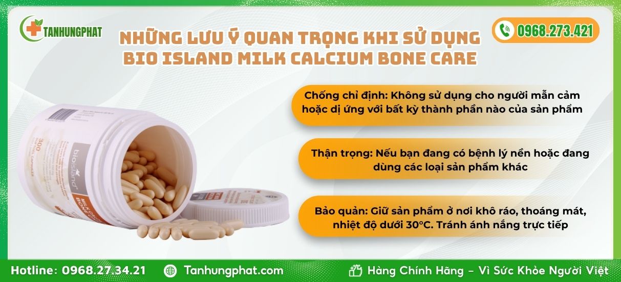 Bio Island Milk Calcium Bone Care