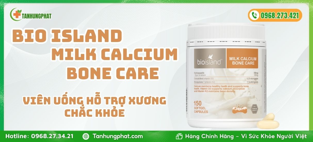 Bio Island Milk Calcium Bone Care