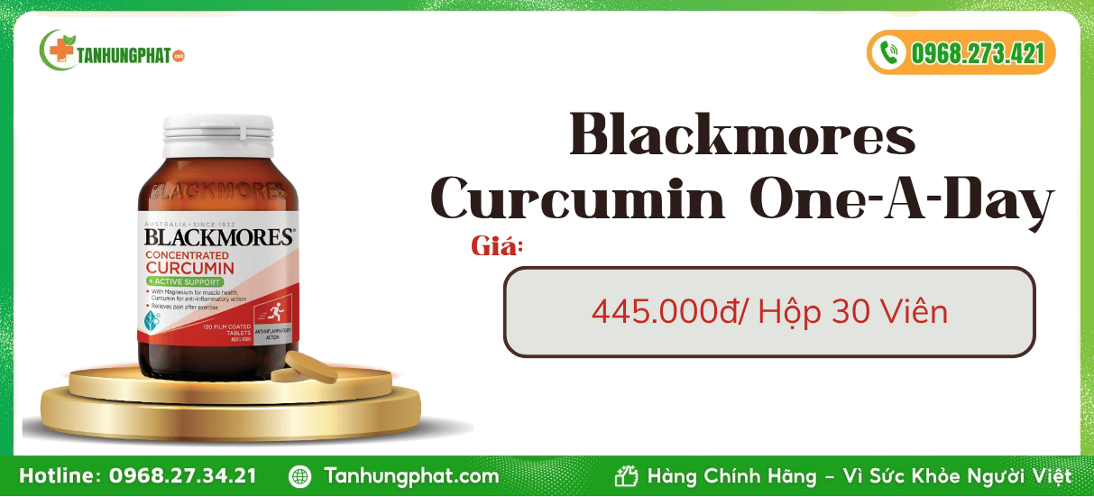 Blackmores Curcumin One-A-Day Giá Bao Nhiêu