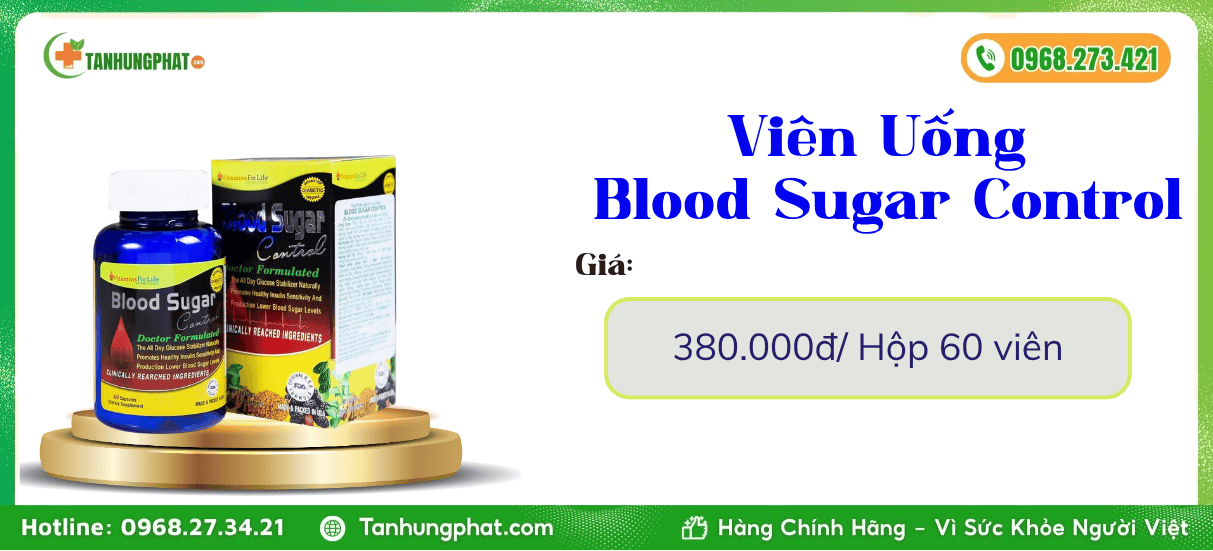 Blood Sugar Control giá bao nhiêu