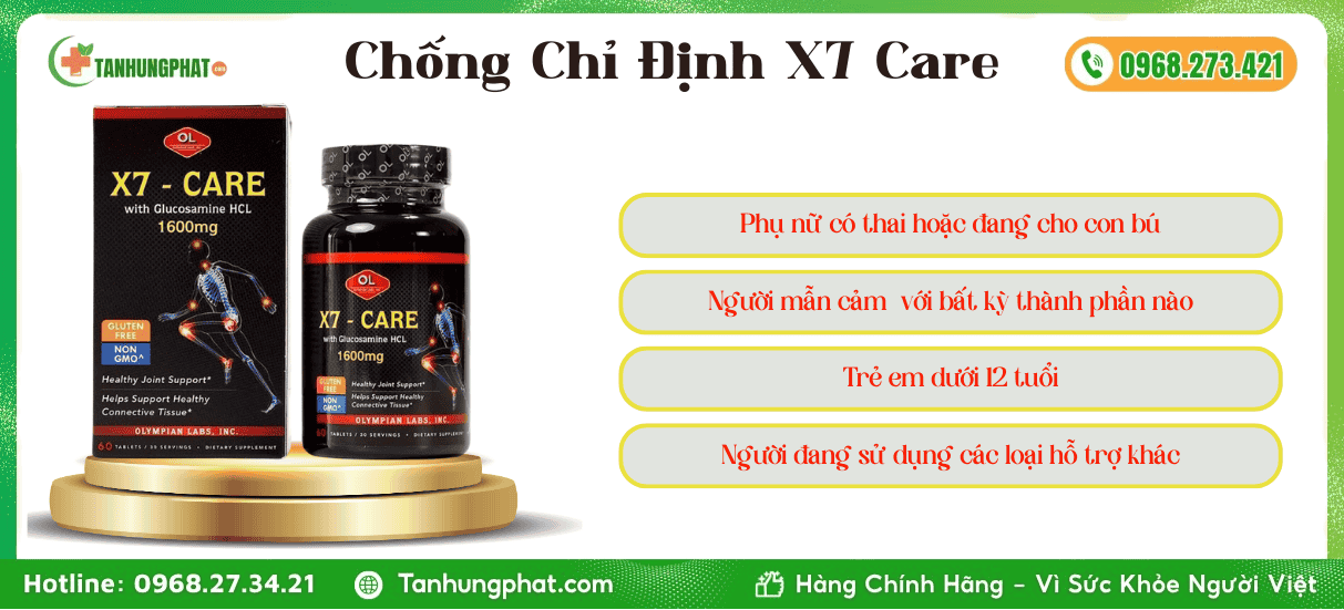 Chống Chỉ Định X7 Care