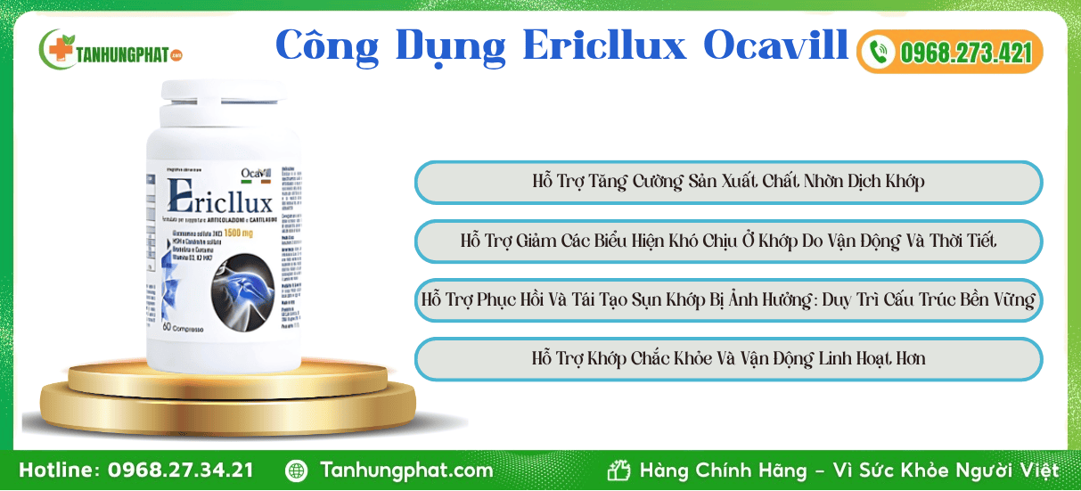 Công Dụng Ericllux Ocavill