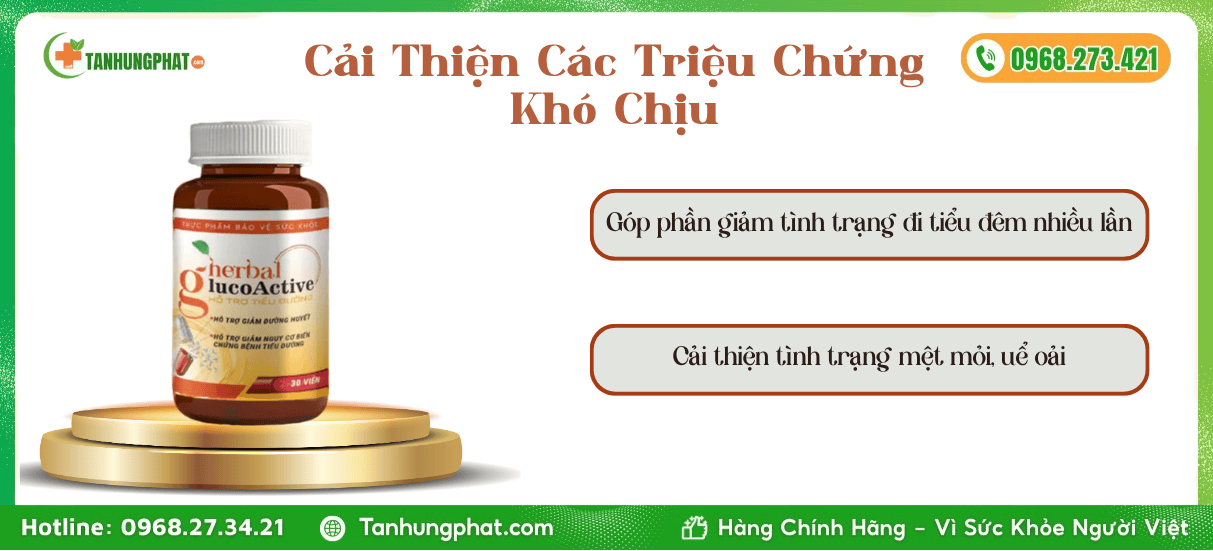 Công Dụng Herbal Glucoactive 3