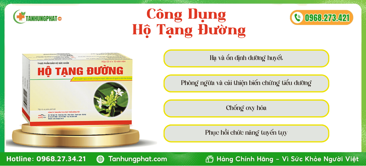 Công Dụng Hộ Tạng Đường