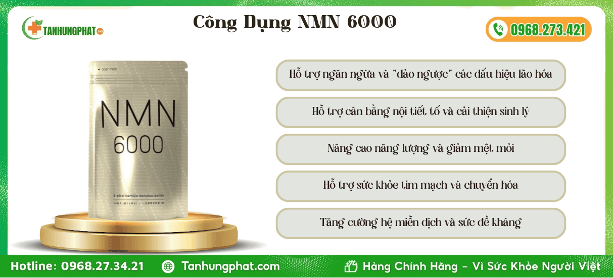 Công Dụng NMN 6000