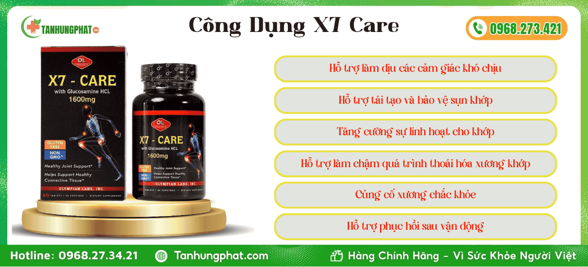 Công Dụng X7 Care