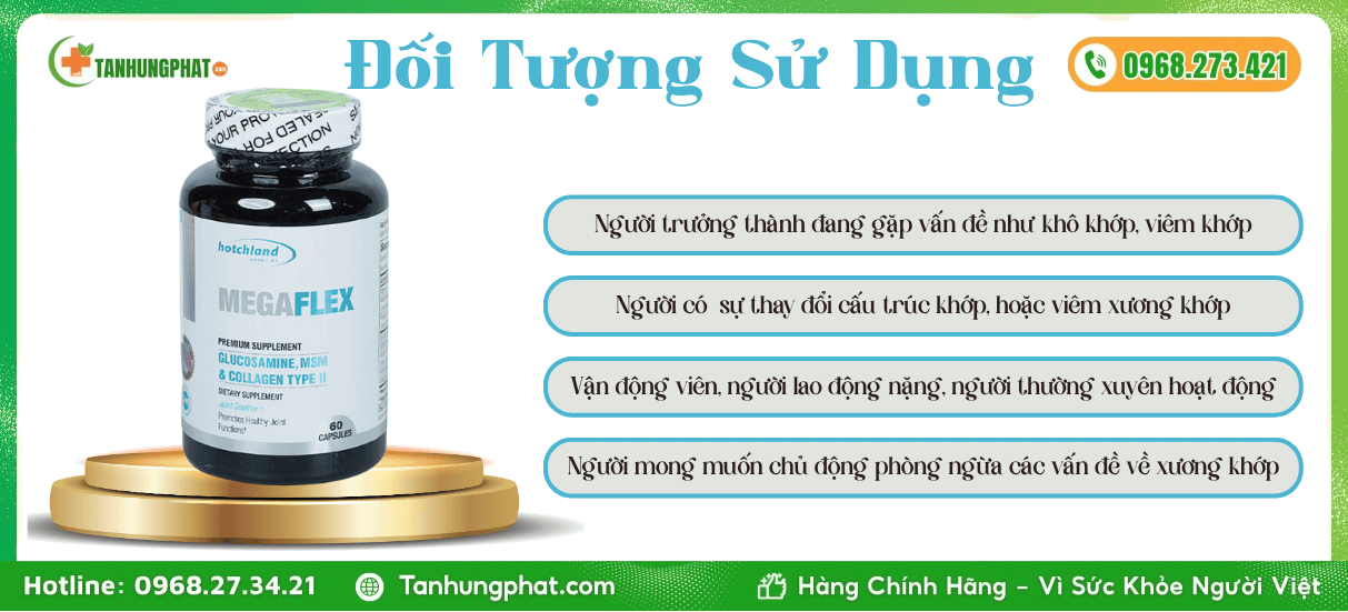 Đối Tượng Sử Dụng Viên Uống Mega Flex