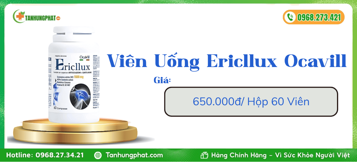 Ericllux Ocavill Giá Bao Nhiêu