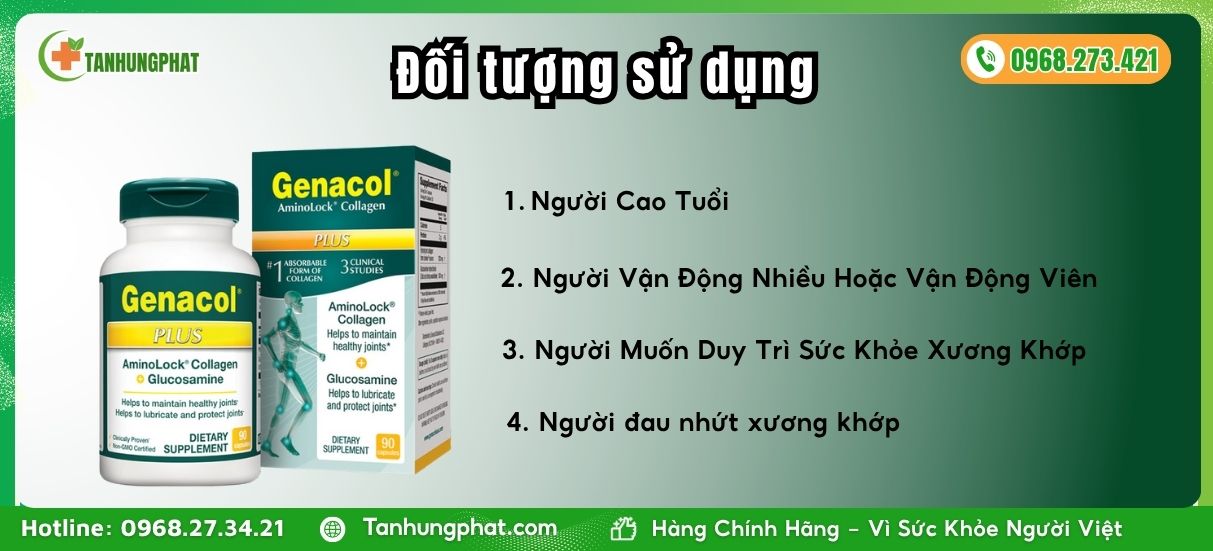 Đối tượng sử dụng Genacol Plus