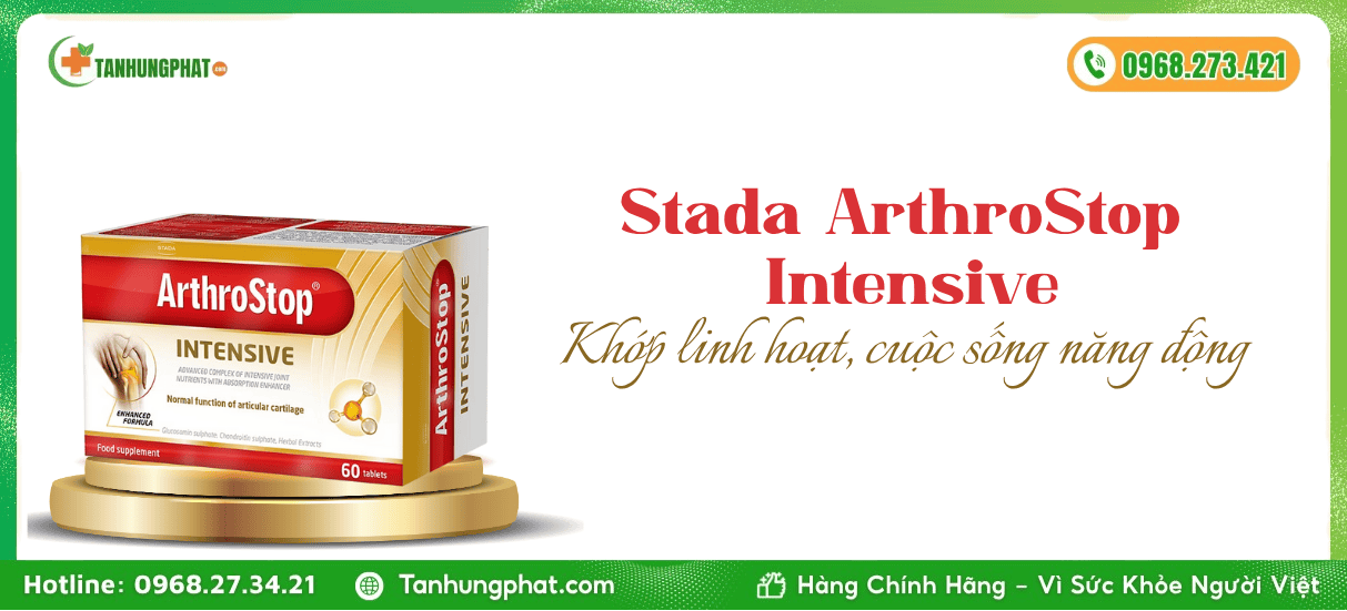 Giới Thiệu Stada ArthroStop Intensive