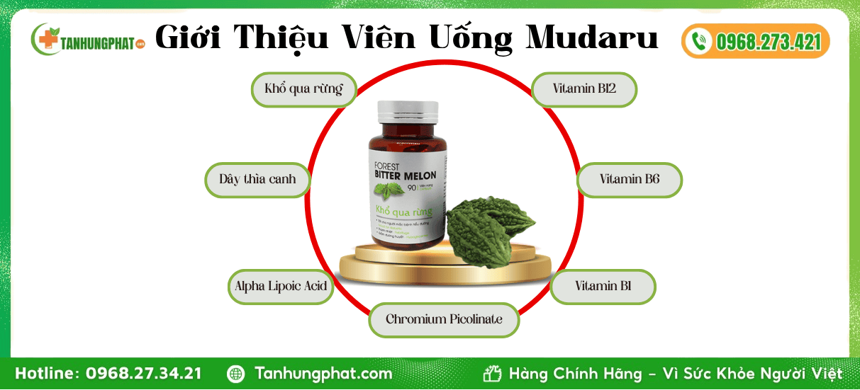 Giới Thiệu Viên Uống Mudaru