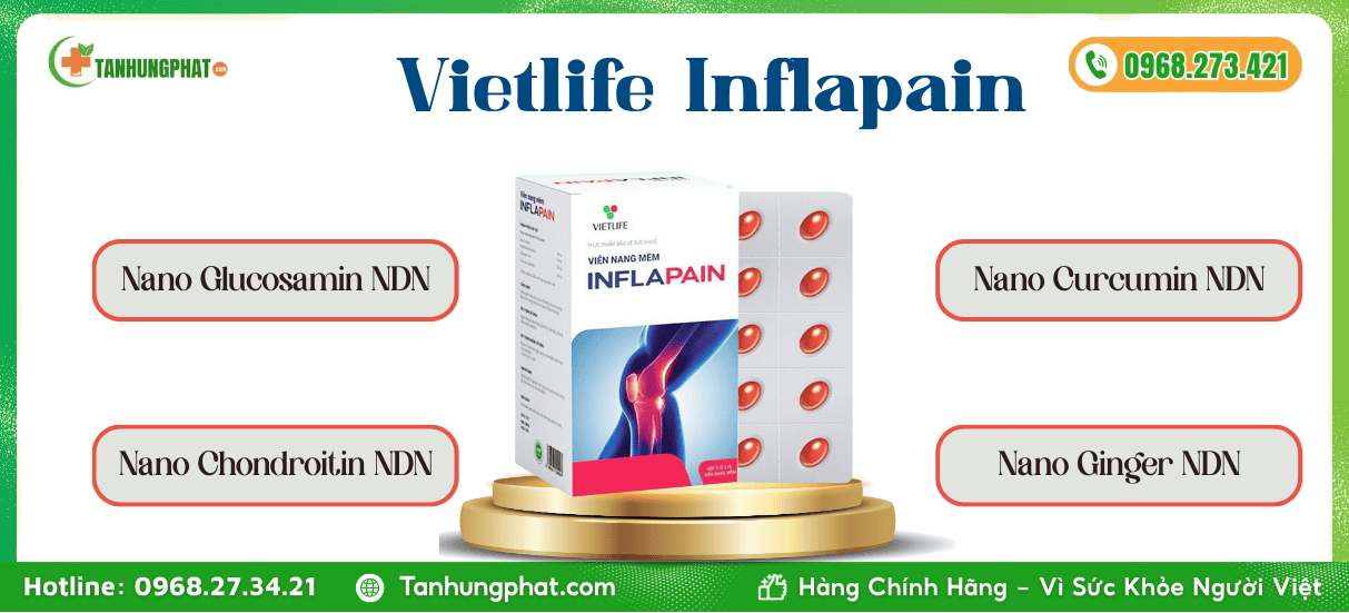 Giới thiệu Viên Nang Mềm Vietlife Inflapain