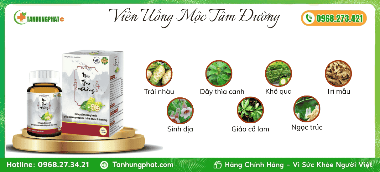 Giới thiệu Viên Uống Mộc Tâm Đường