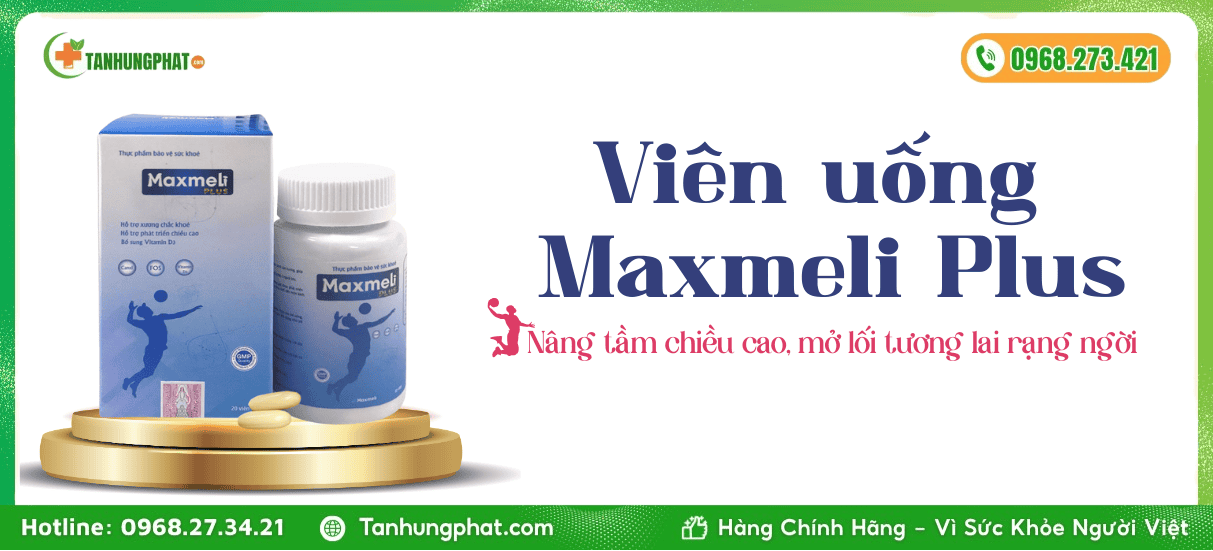 Giới thiệu viên uống Maxmeli Plus