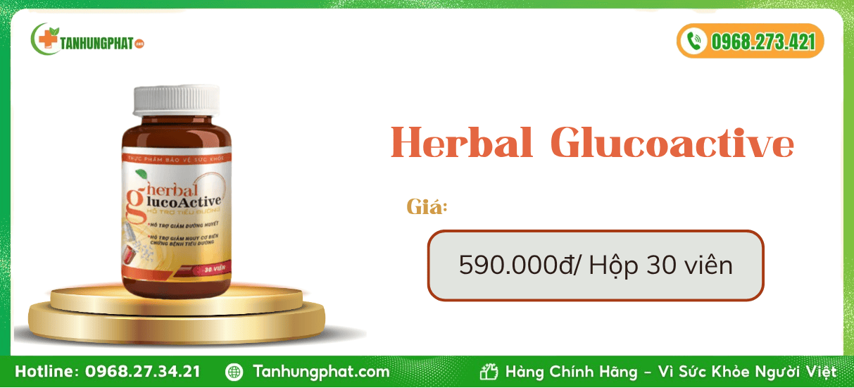 Herbal Glucoactive Giá Bao Nhiêu