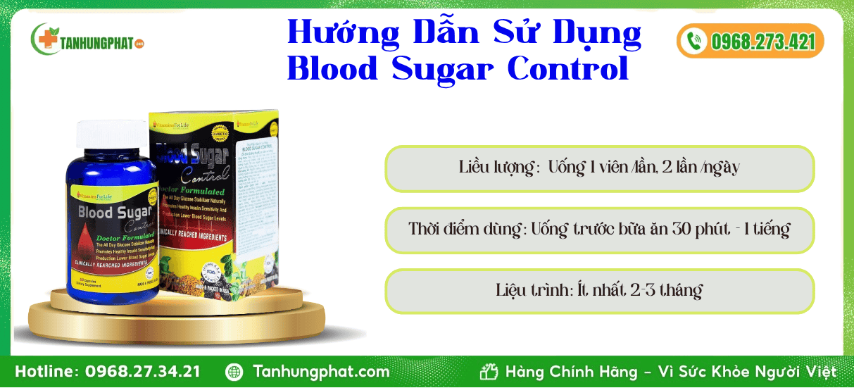 Hướng Dẫn Sử Dụng Blood Sugar Control
