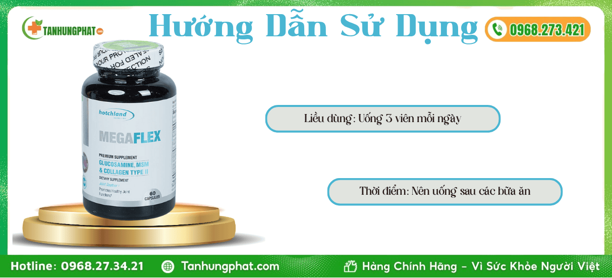 Hướng Dẫn Sử Dụng Viên Uống Mega Flex