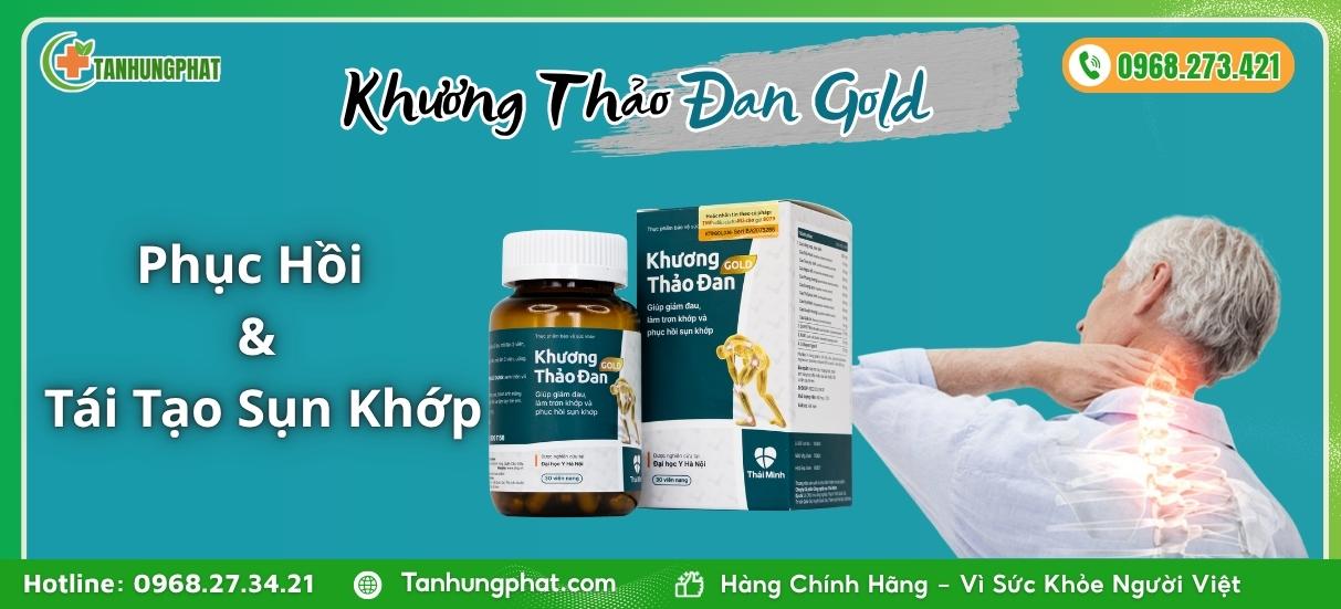 Khương Thảo Đan Gold - Phục Hồi & Tái Tạo Sụn Khớp