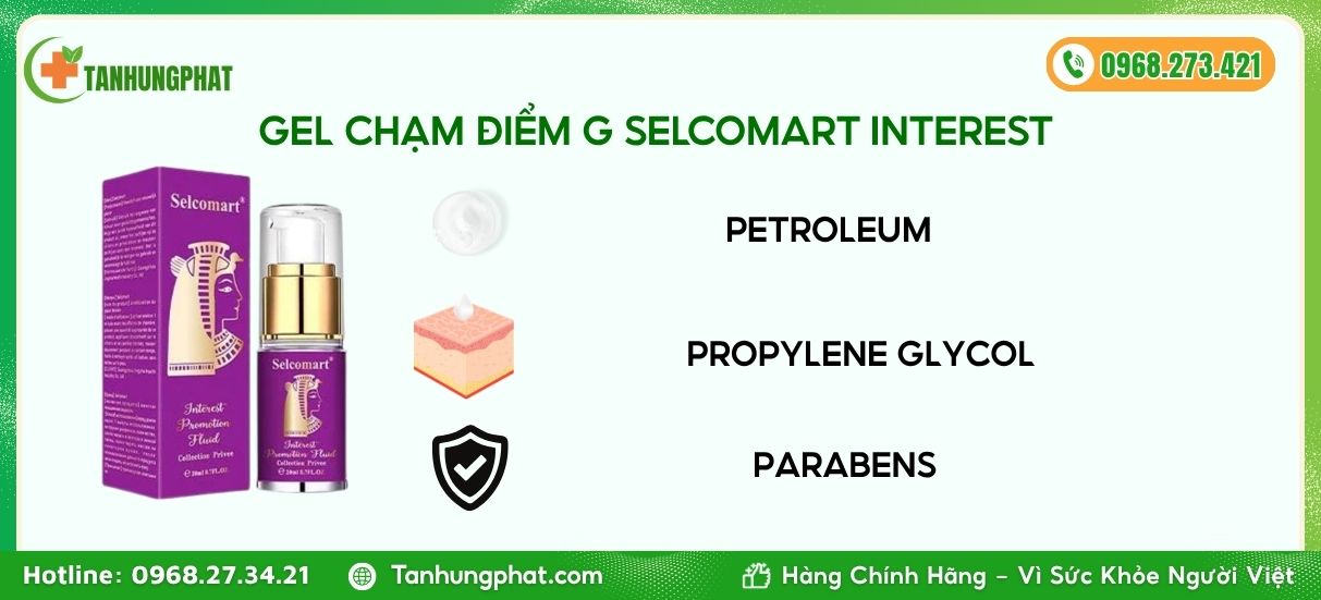 thanh phan Selcomart interest